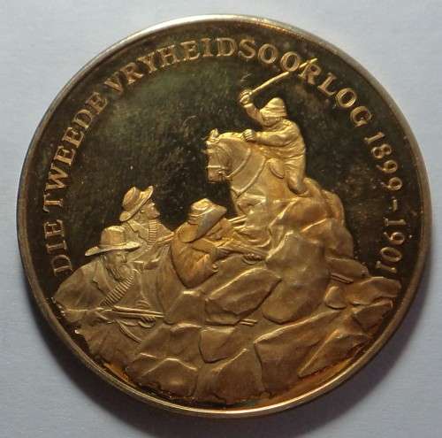 Sterling Silver Medal: Die Tweede Vryheidsoorlog 1899-1901