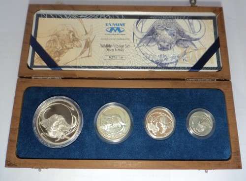 RSA Wildlife Prestige Proof Set of 2001: The Buffalo