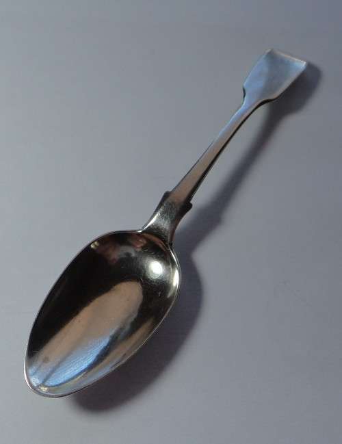 CAPE SILVER Teaspoon, Fiddle Pattern by William Moore