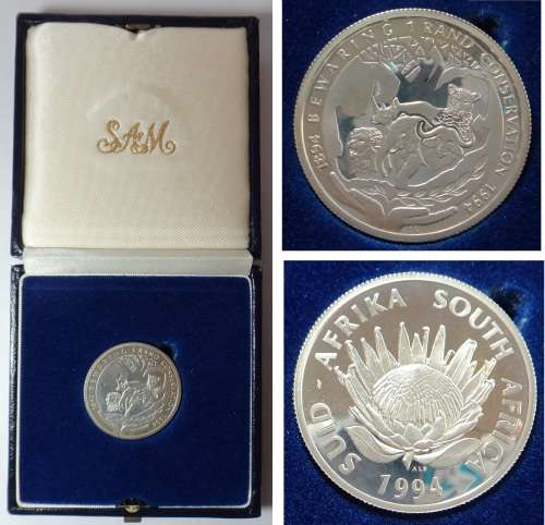 RSA: Silver Proof R1 of 1994 (Conservation)