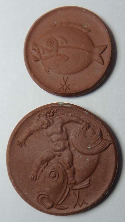 German Emergency Porcelain Money post WW1: Set 1