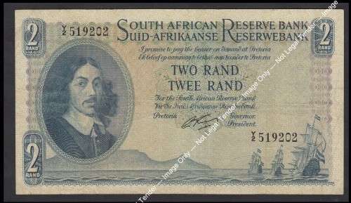 Rep. of SA: Y2 Replacement R2 Note of 1962