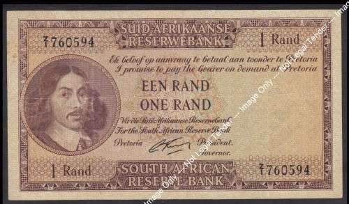 Rep. of SA: Z1 Replacement R1 Note of 1962