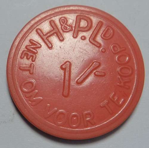 O.V.S. Senekal, Harding & Parker One Shilling Token