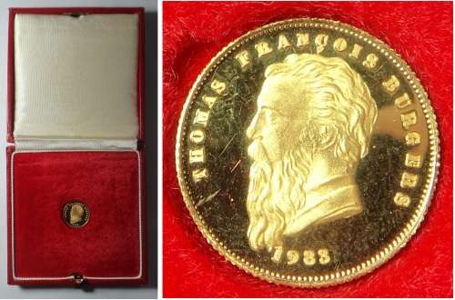 Burgerspond 22ct Gold 1/10th Medallion with COA (2 available)