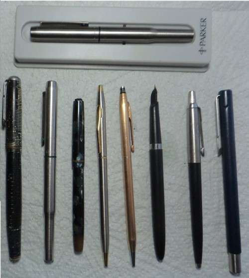Collection of Nine Pens (Please read the description before bidding)