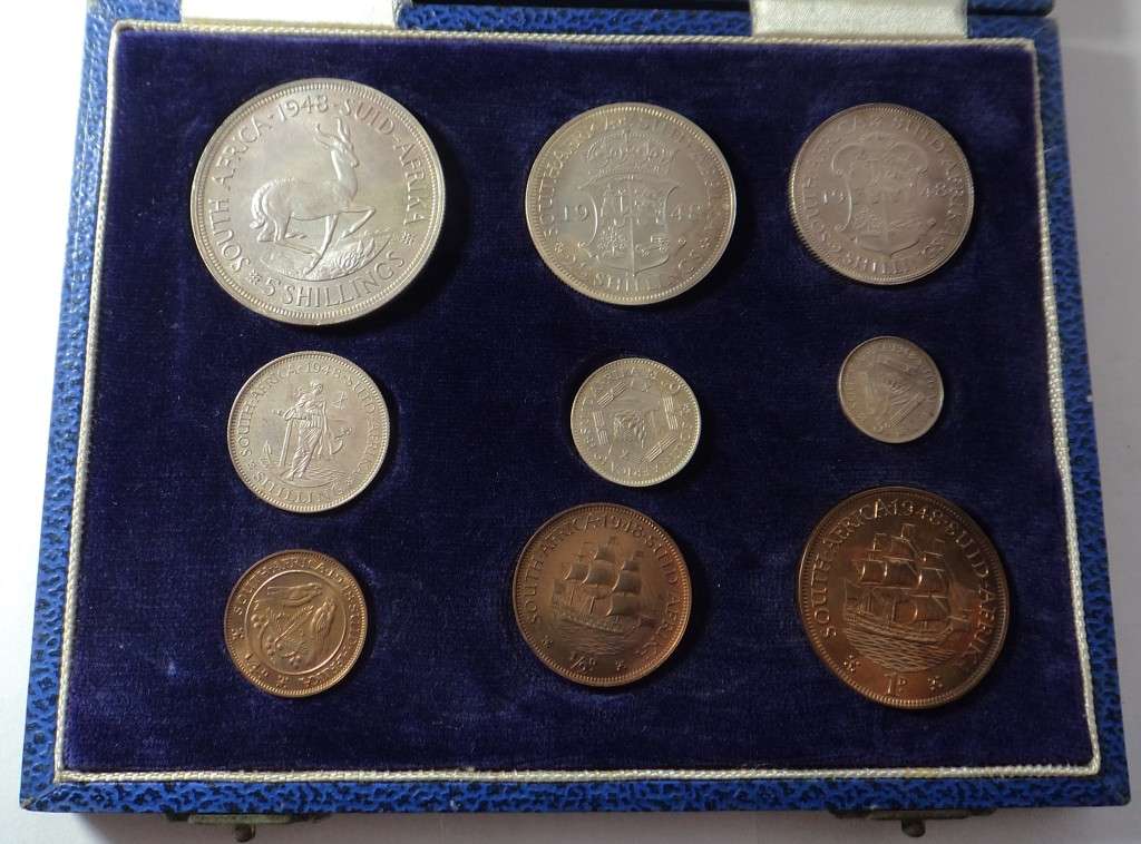 Union of South Africa: Proof Set of 1948