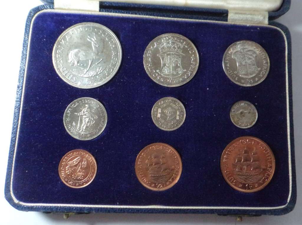 Union of South Africa: Proof Set of 1954