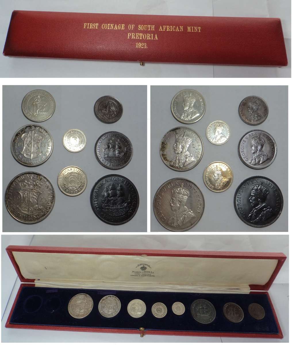 Union of South Africa: Short Proof Set of 1923 (First Year of Issue)