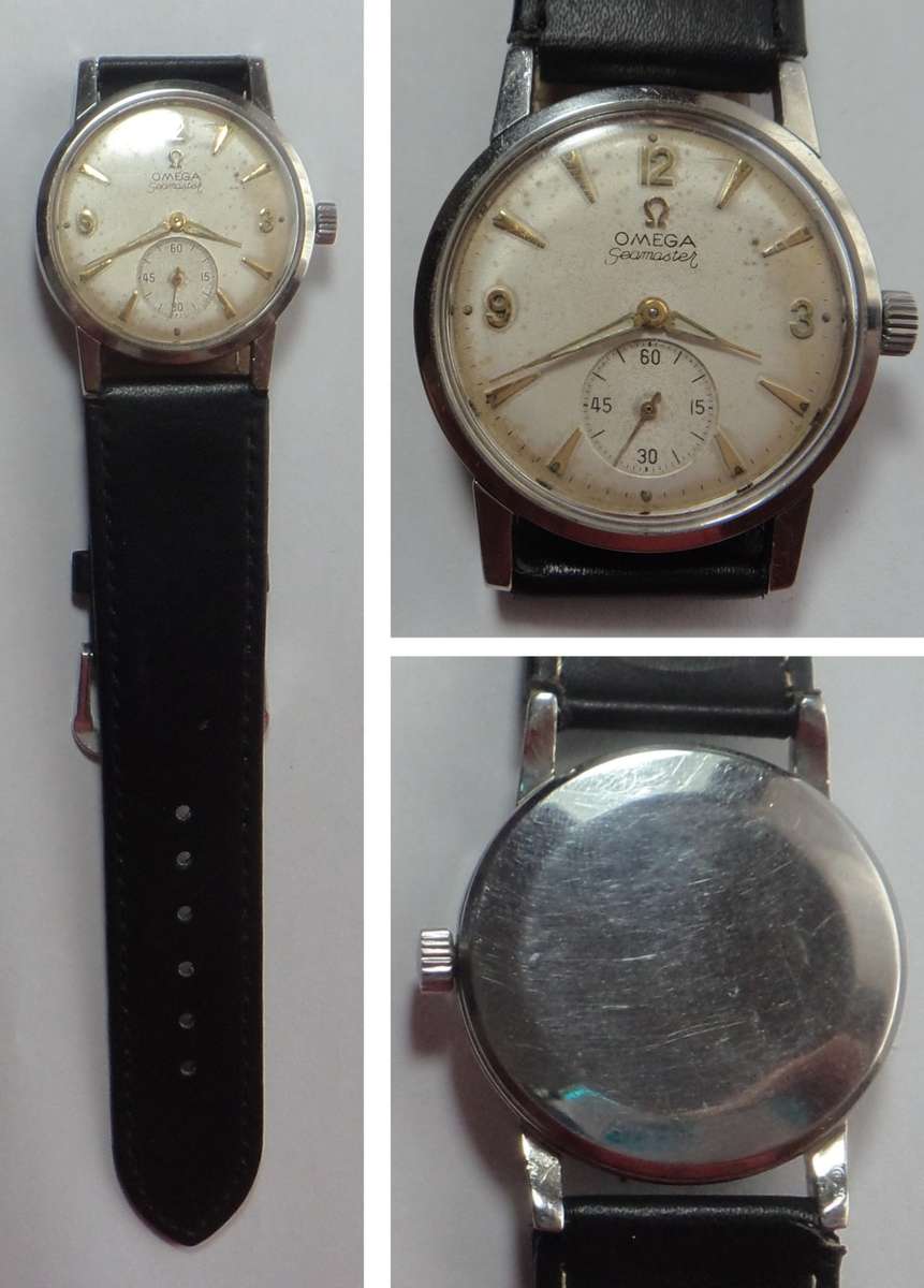 Omega Manuel Wind Calibre 510 Seamaster Men`s Watch