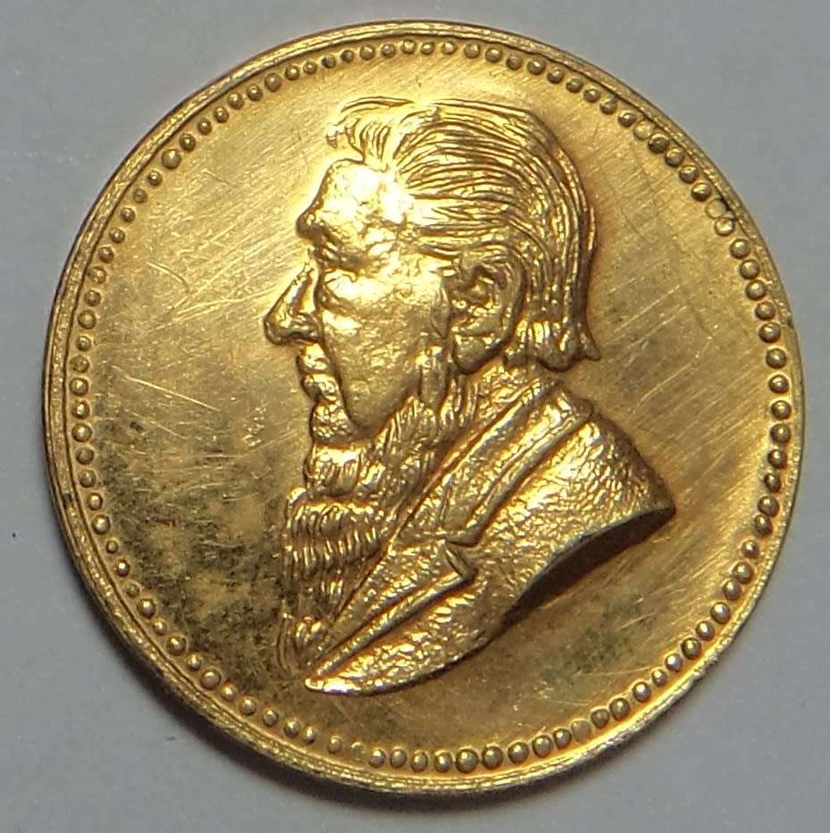 Sammy Marks ZAR Gold Tickey restrike (Coin 1 of 6) 1.8g