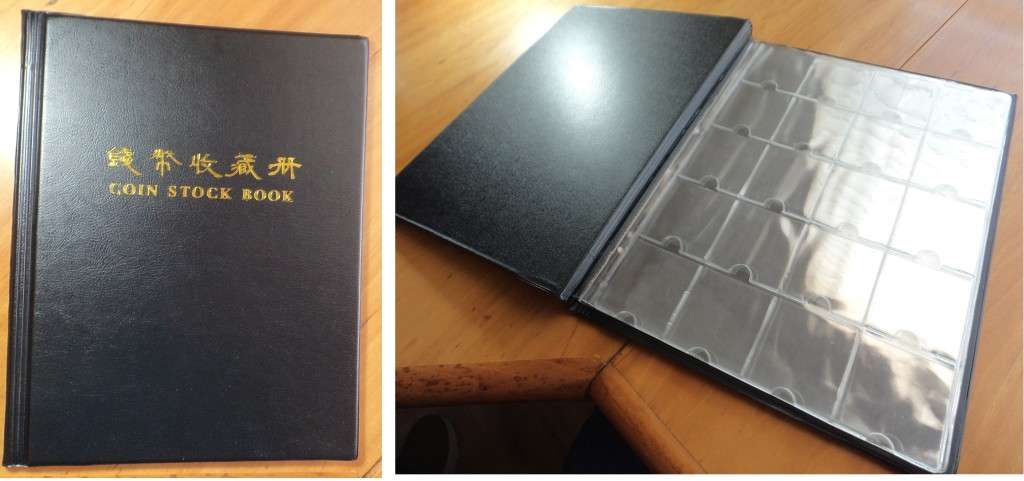 Coin Stock Album with Ten Pages taking 200 Coin Flips (4 available)