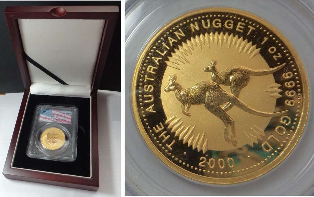 Australia: GOLD 1 OZ $100 of 2000 recovered from the Twin Towers