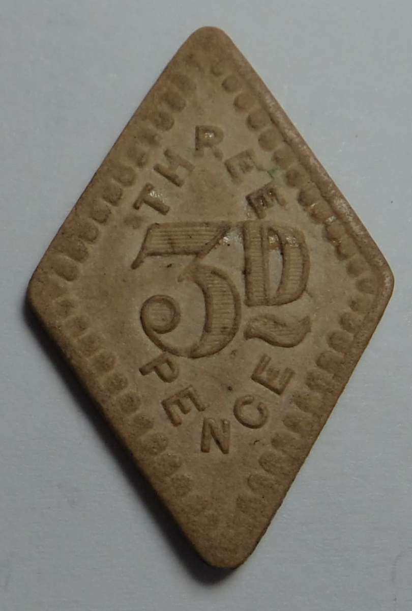 Union Internment Camp 3d Token (Very Scarce)