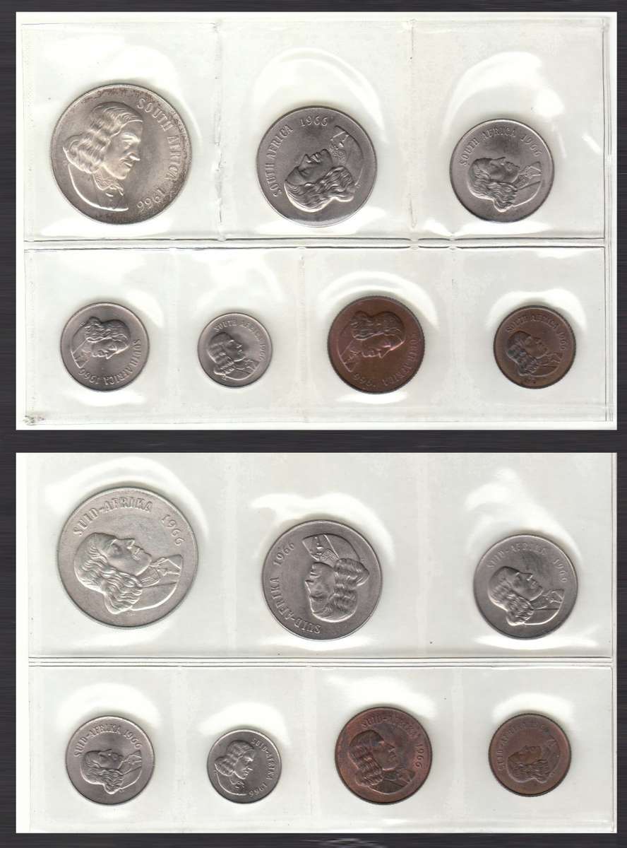 RSA Coin Set 1966 (Afrikaans & English)