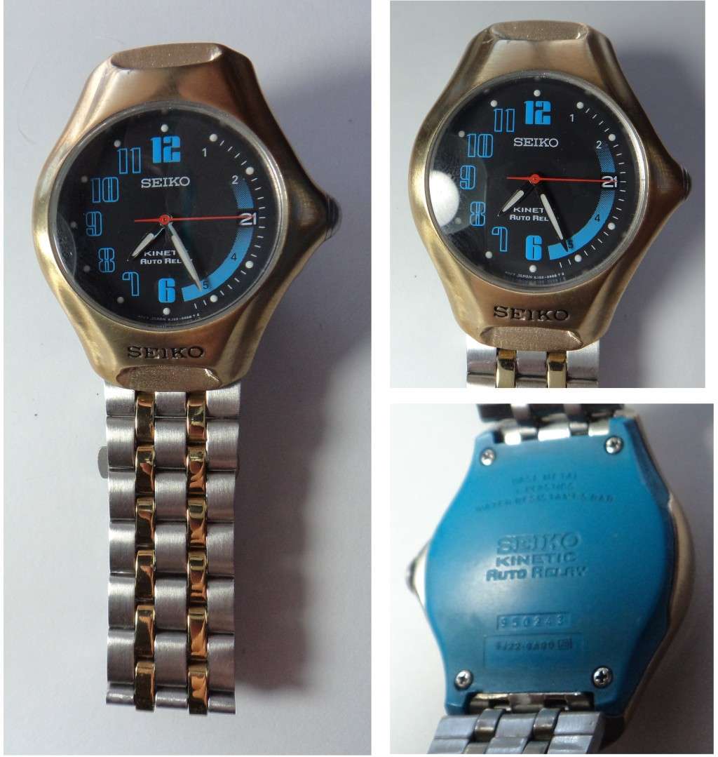 Men`s Auto Kinetic Seiko Watch with Insurance Valuation