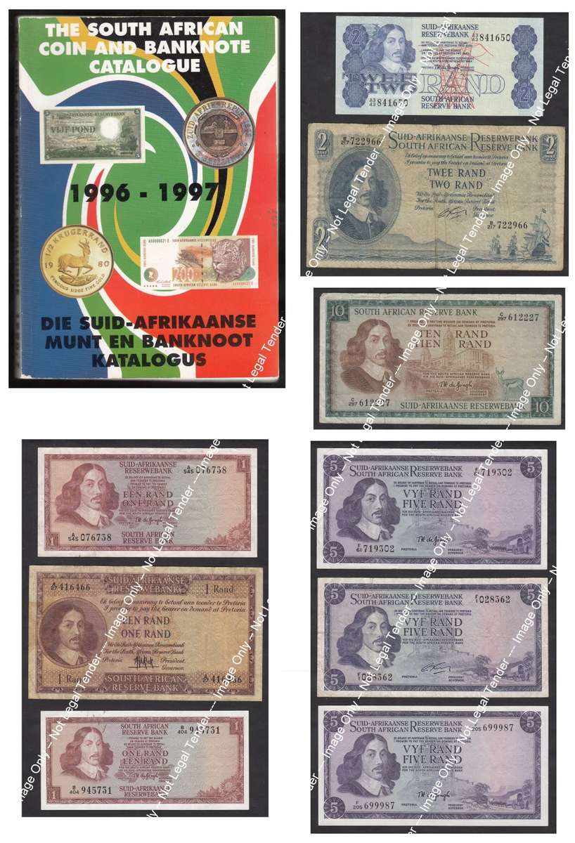 SA Coin & Banknote Catalogue plus old Banknote Collection