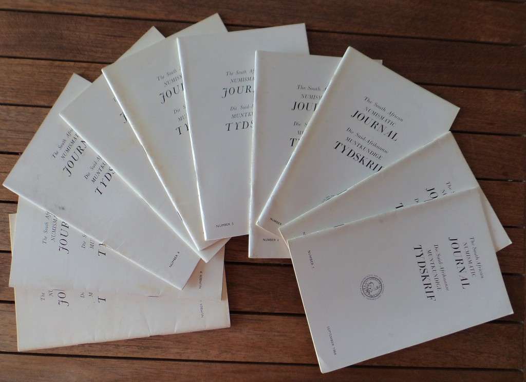 Complete Set of South African Numismatic Journals