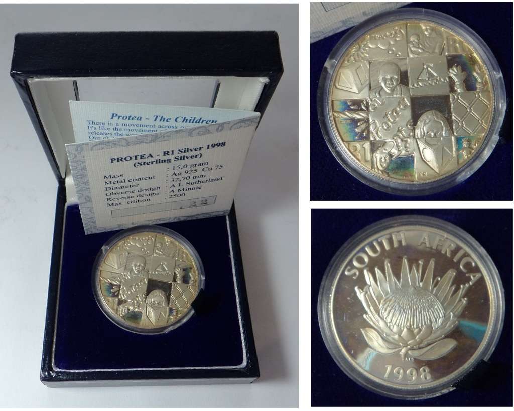 RSA: Proof Silver R1 of 1998 (The Children)