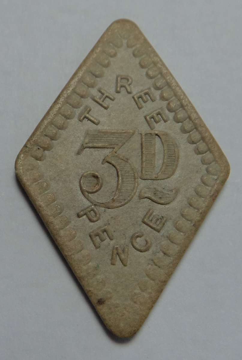 Union Internment Camp 3d Token (Very Scarce)