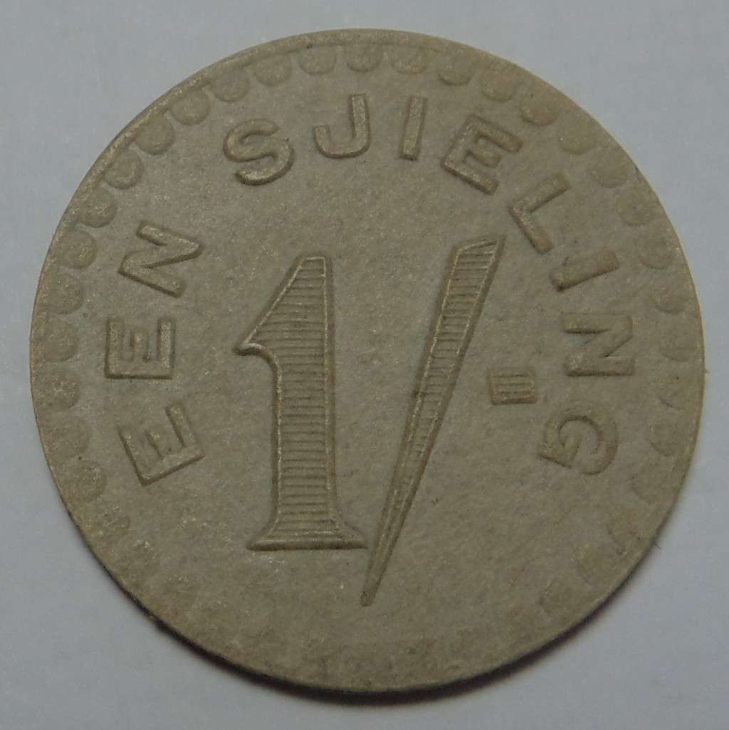 Union Internment Camp 1/- Token (Very Scarce)