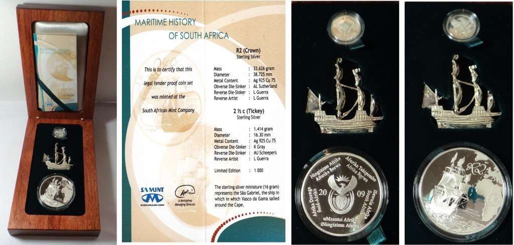 Combination Set: Tickey & R2 Crown 2009 (Maritime History)