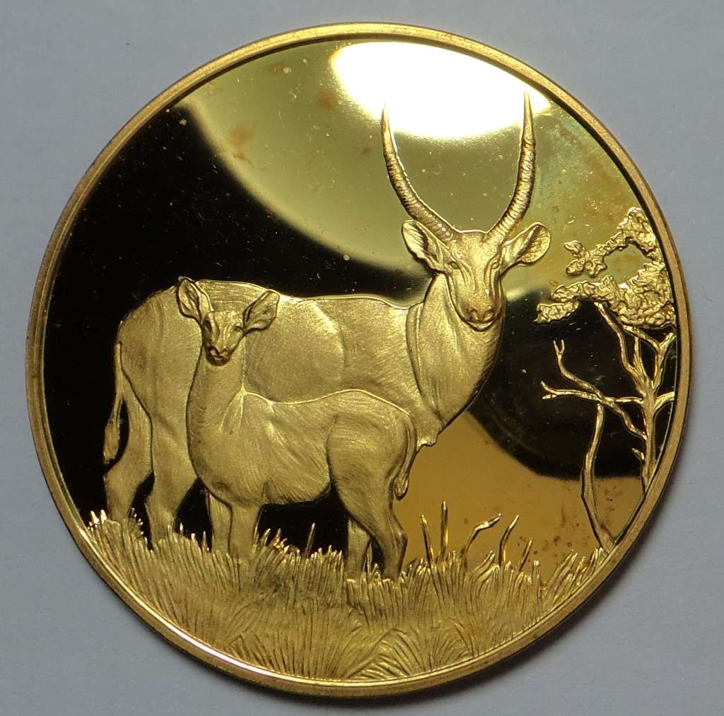 Wildlife Society Sterling Silver Medal: The Waterbuck