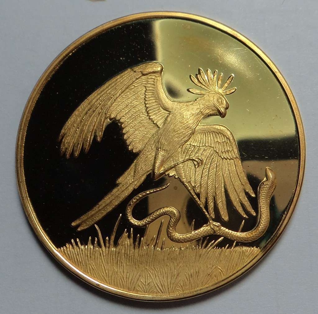 Wildlife Society Sterling Silver Medal: The Secretary Bird