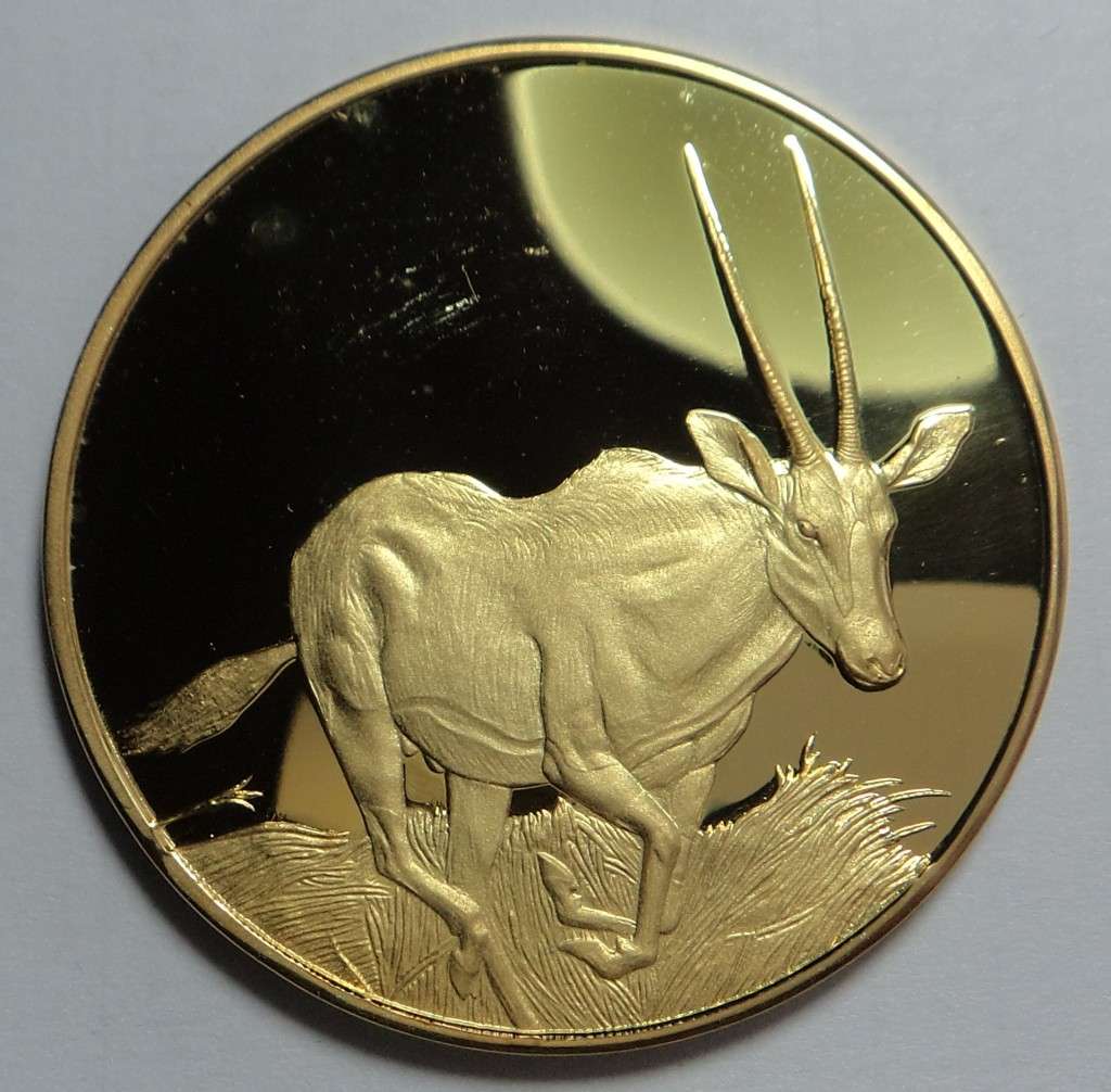 Wildlife Society Sterling Silver Medal: The Oryx