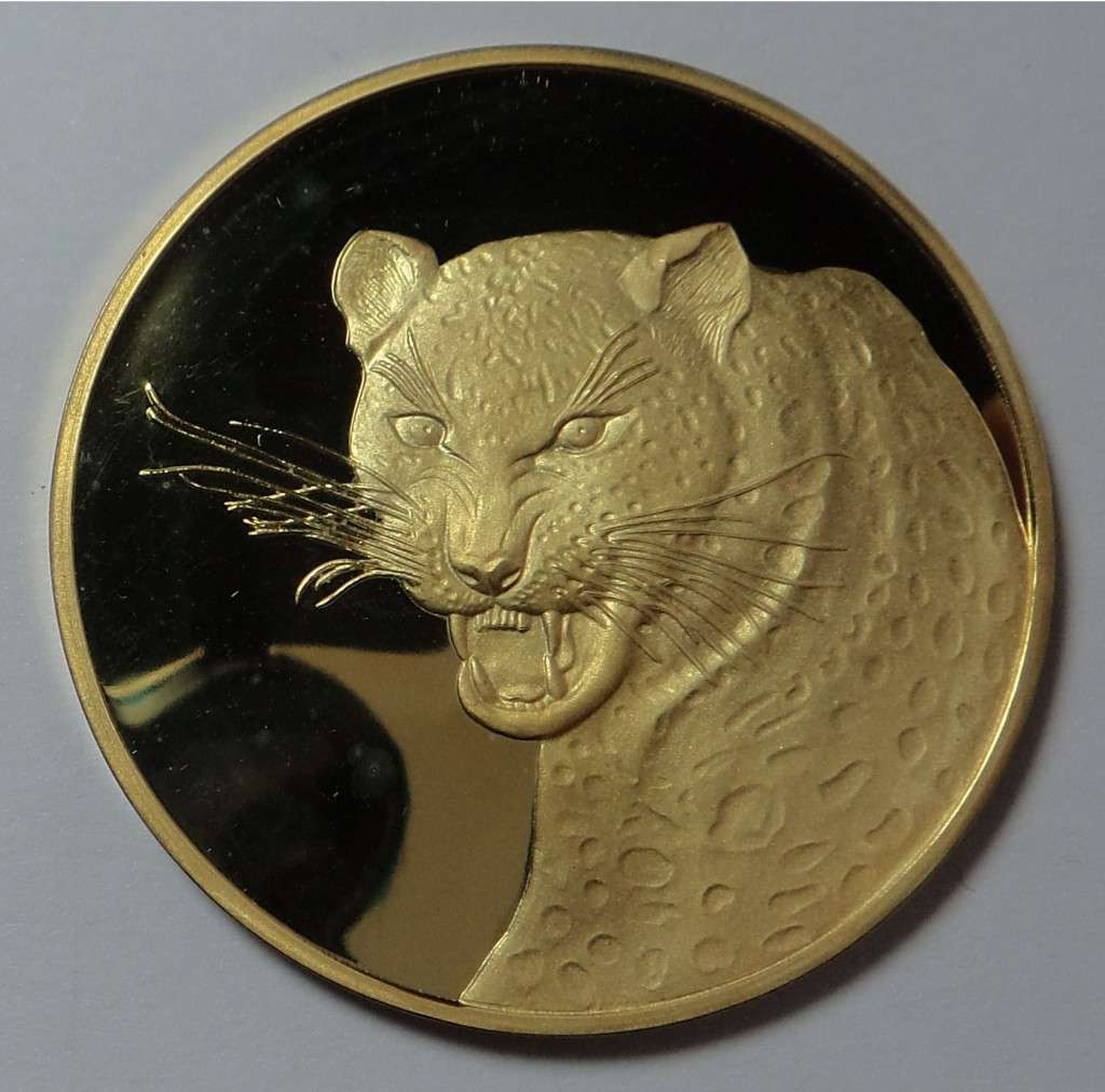 Wildlife Society Sterling Silver Medal: The Leopard