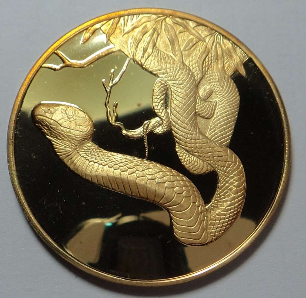 Wildlife Society Sterling Silver Medal: The Green Mamba
