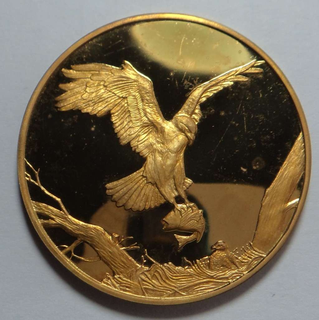 Wildlife Society Sterling Silver Medal: The Fish Eagle
