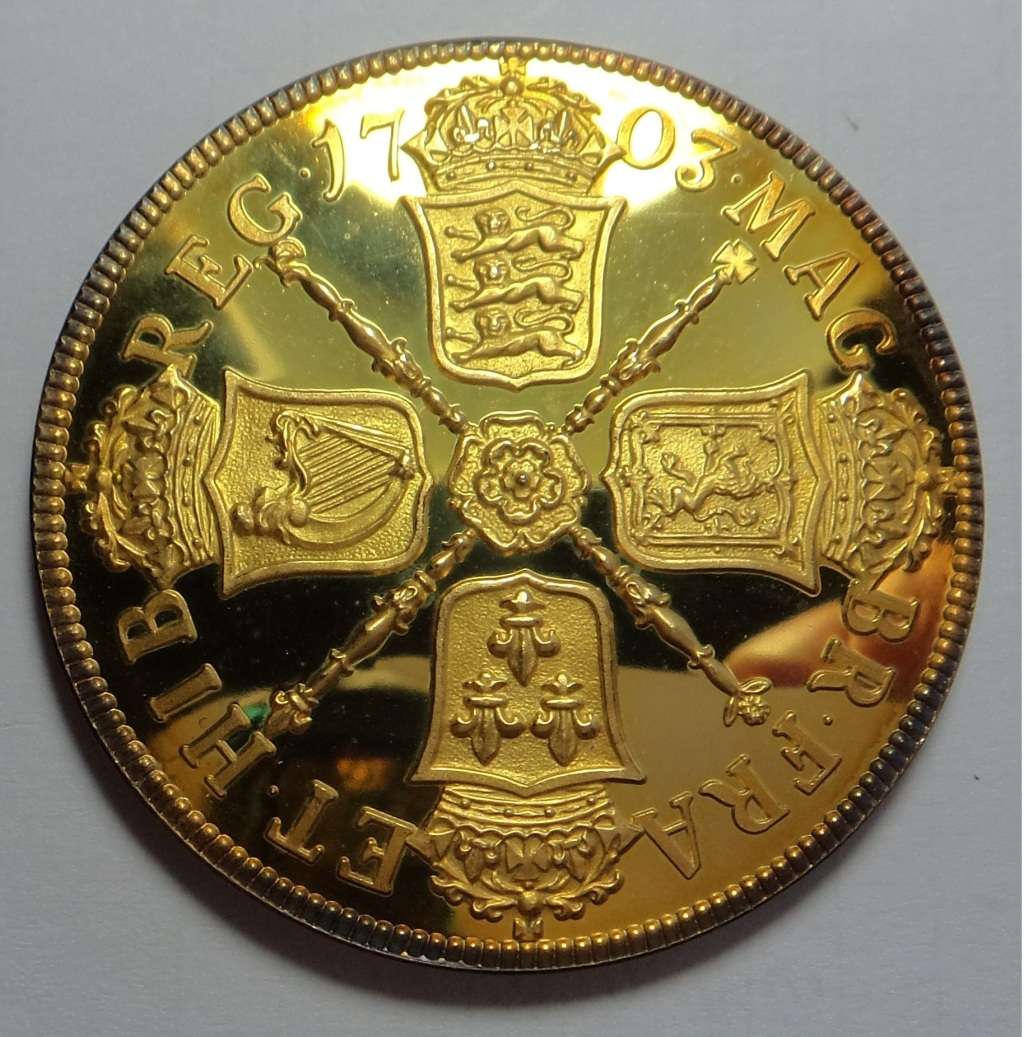 Great Britain: 1703 Anne Crown