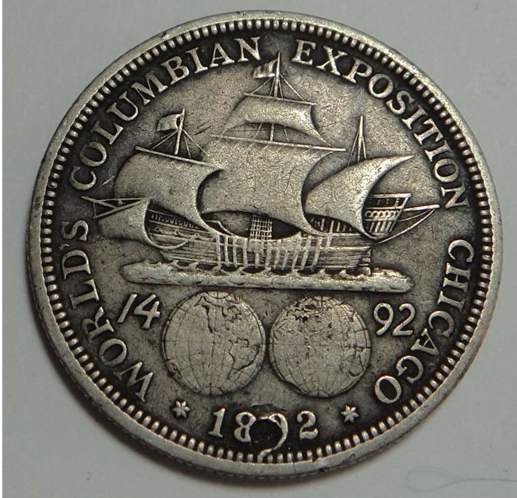 USA Columbian Exposition Half Dollar 1892
