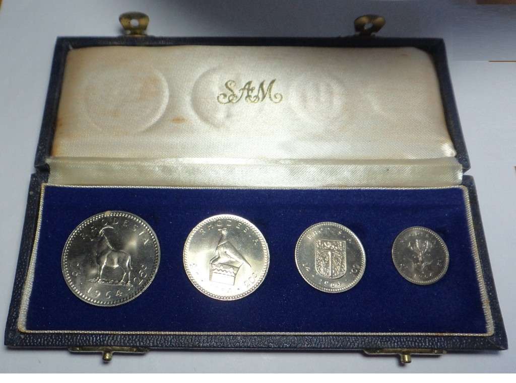 Rhodesia: Proof Set of 1964