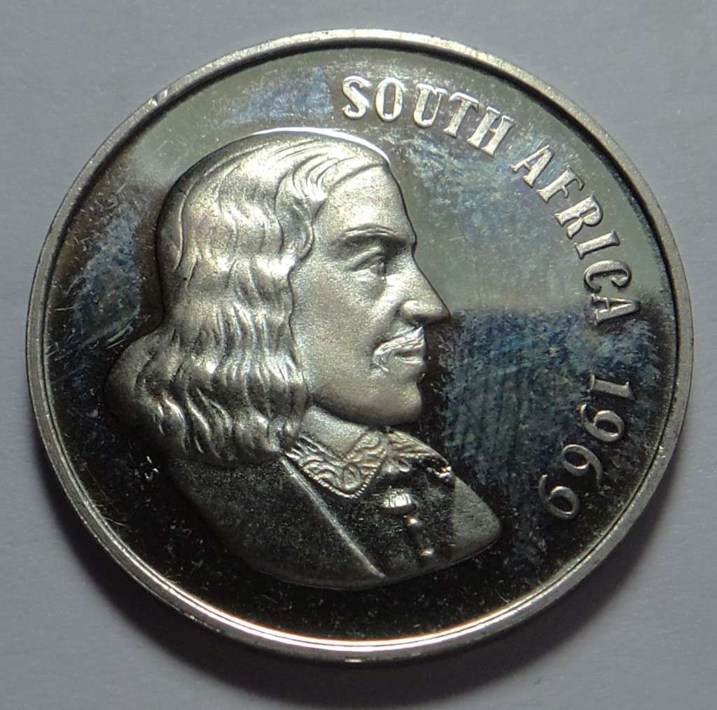 RSA: Fifty Cent of 1969 (English) Proof Condition