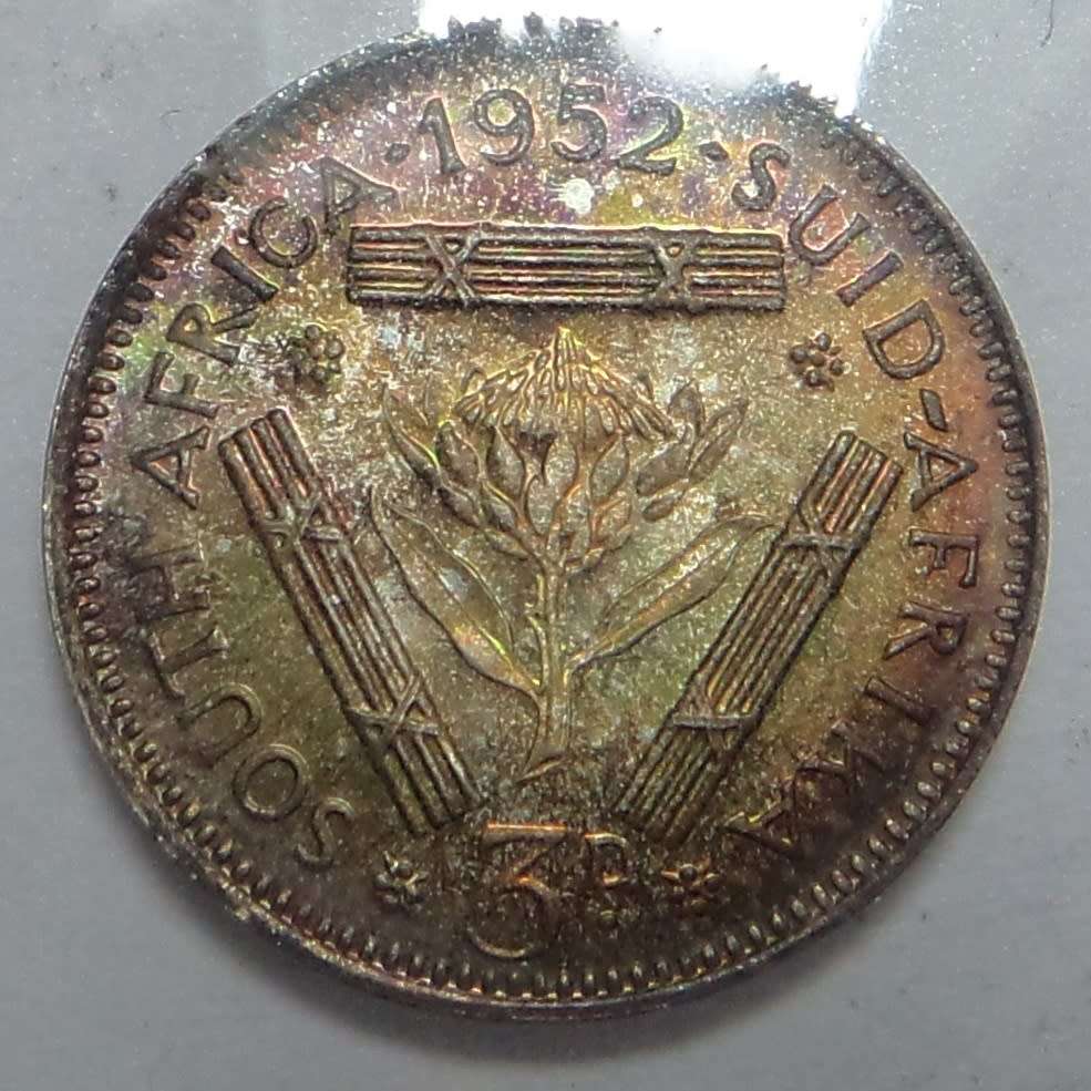 Union of South Africa: Proof Tickey of 1952 (2 available)