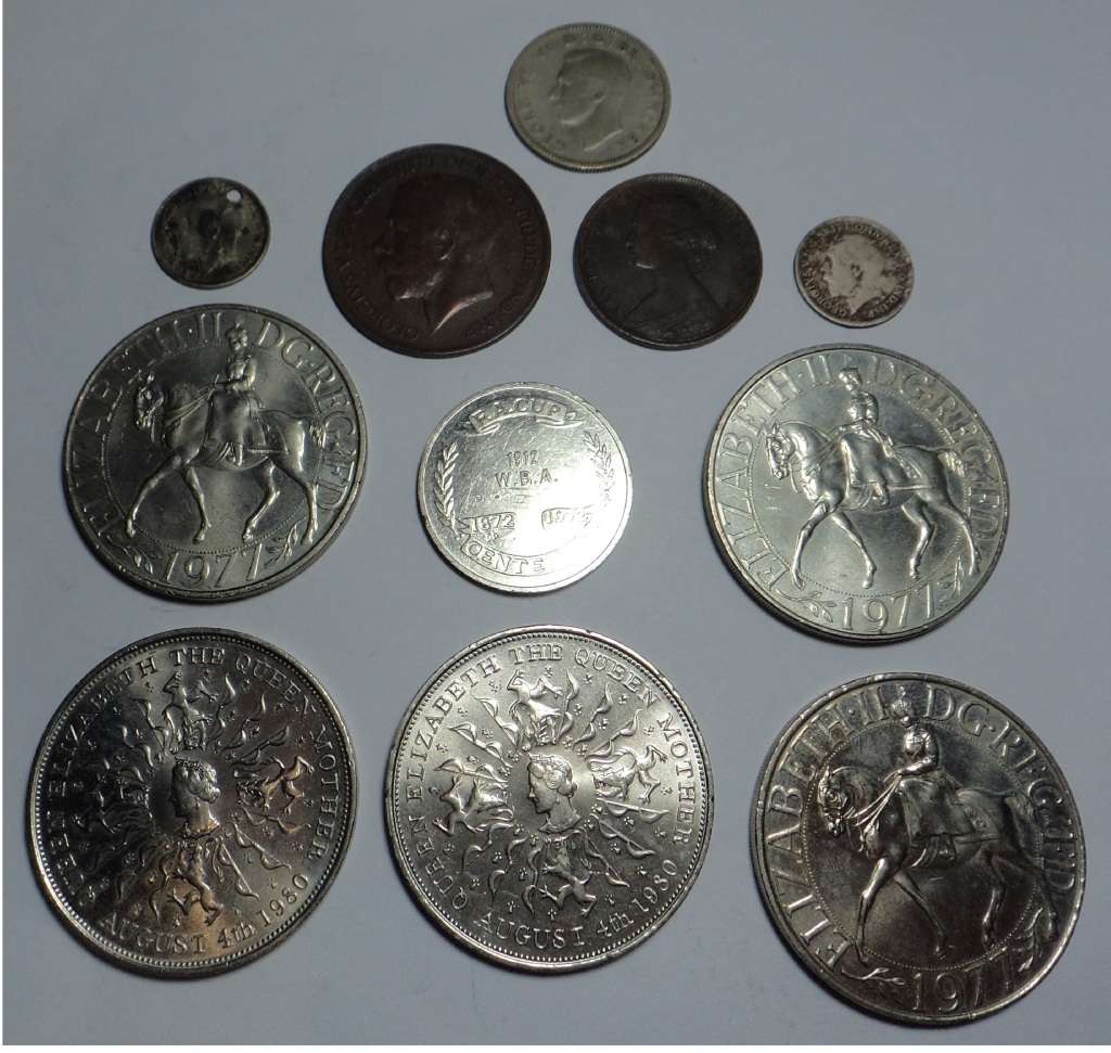 Great Britain: Collection of Silver & Other Coins