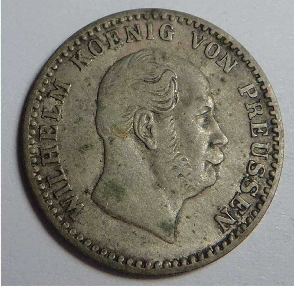 Prussia, Wilhelm I, Silber 2½ Groschen 1864 A