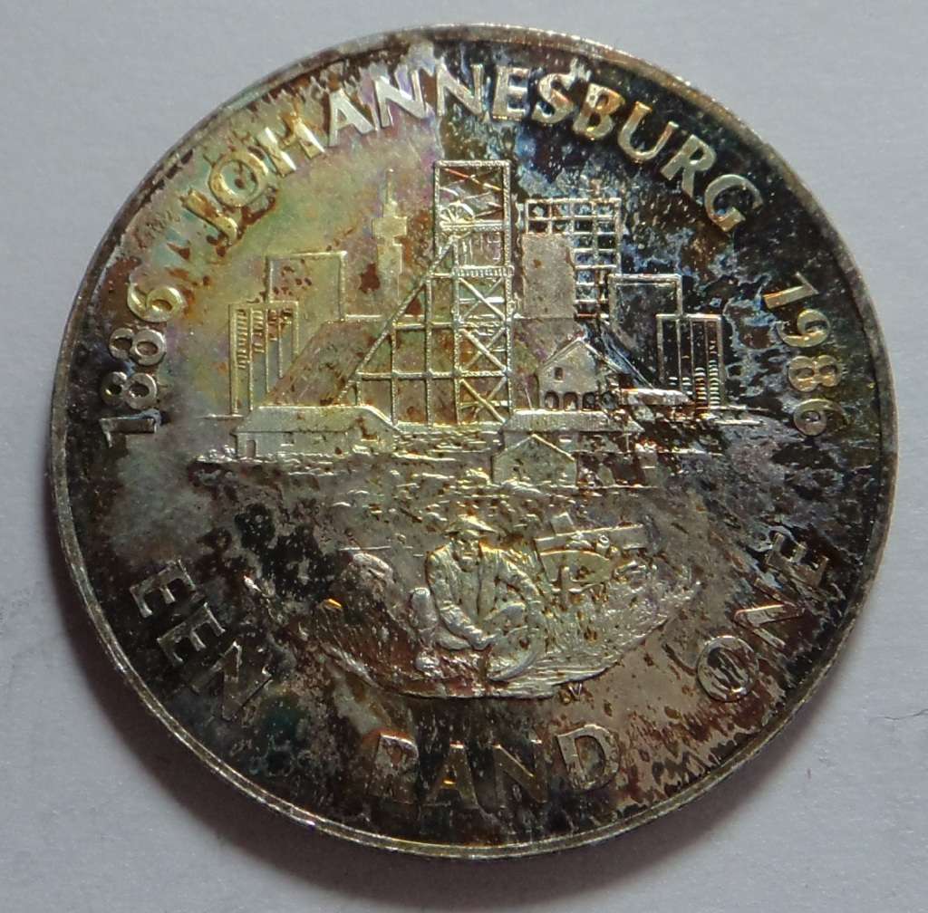 Rep. of S. Africa: Silver R1 of 1986 (2 available)