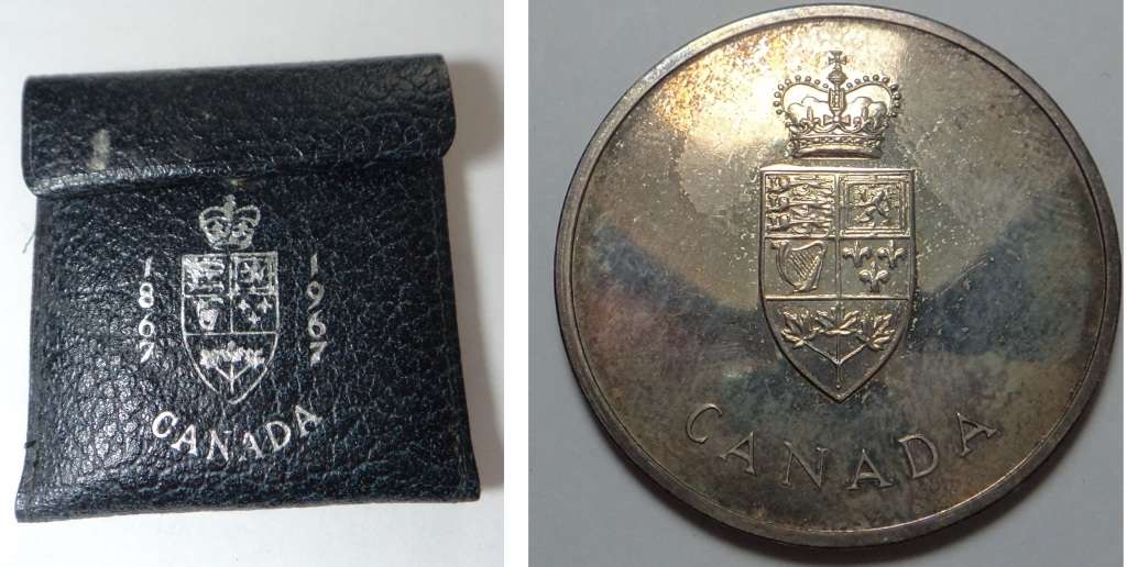 Canada: Silver Medal of 1967 (Confederation Centenary)