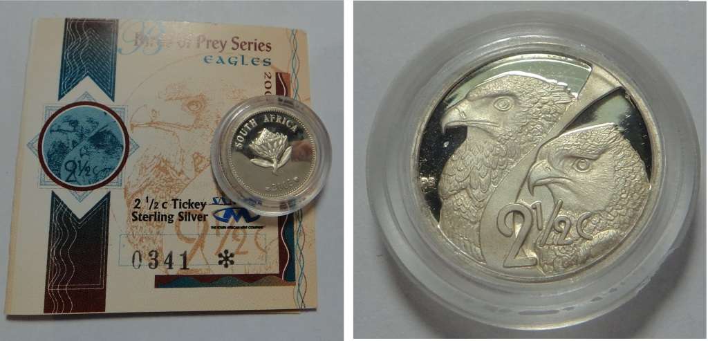 Silver Proof Tickey (Eagles) of 2003