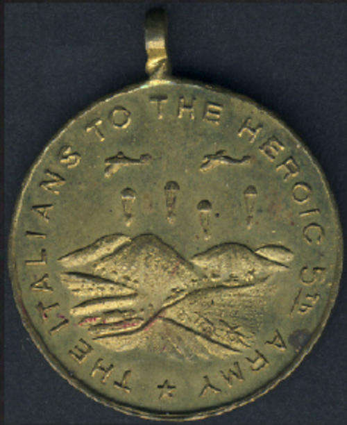 Bronze 5th Army Medal for the Rome-Arno Campaign