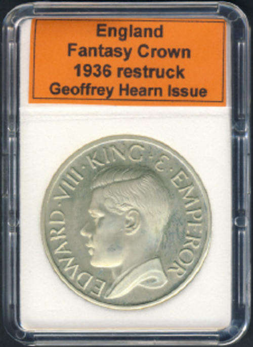 ENCAPSULATED CROWN: Edward VIII 1936 (Jeffrey Hearn Issue)