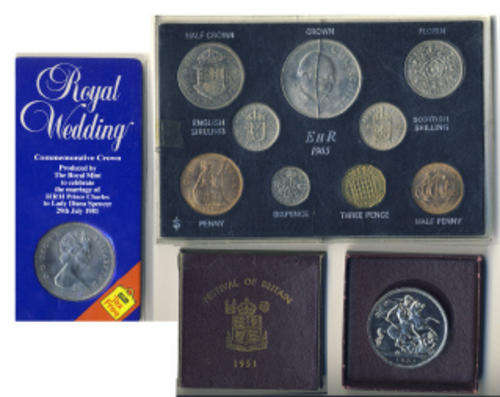 Great Britain Sets (1951, 1965 and 1981)