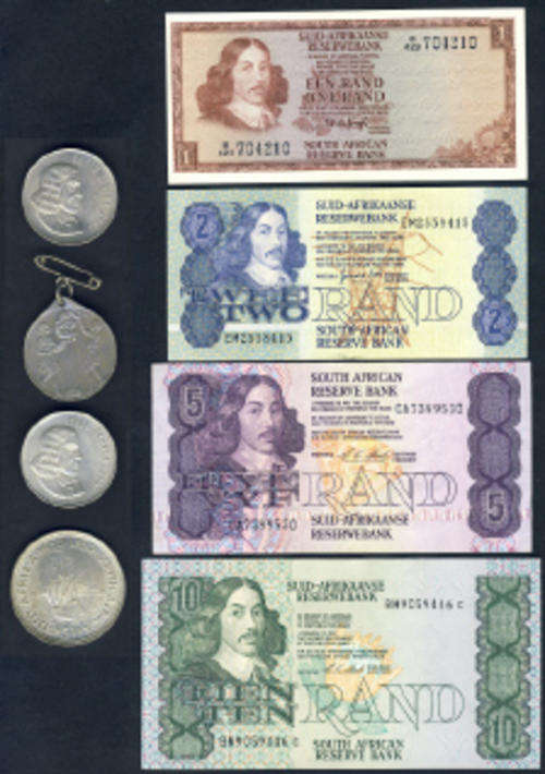 JAN VAN RIEBEECK Collection of Coins, Medals and Bank Notes