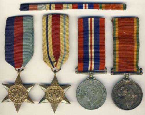 World War 2 Group of Medals to 115406 A. Donald