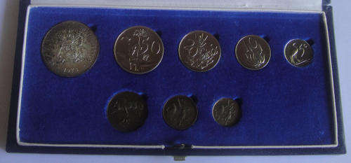 1973 RSA Short Proof Set in Blue SAM Box as issued.