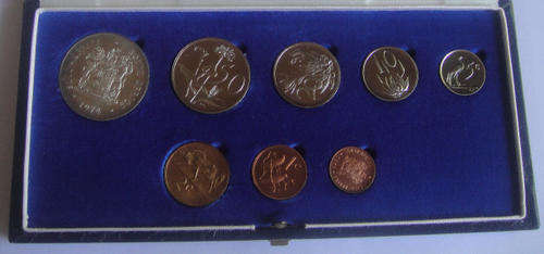 1974 RSA Short Proof Set in Blue SAM Box as issued.