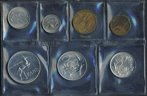 1980 RSA Mint issued UNCIRCULATED Coin Set